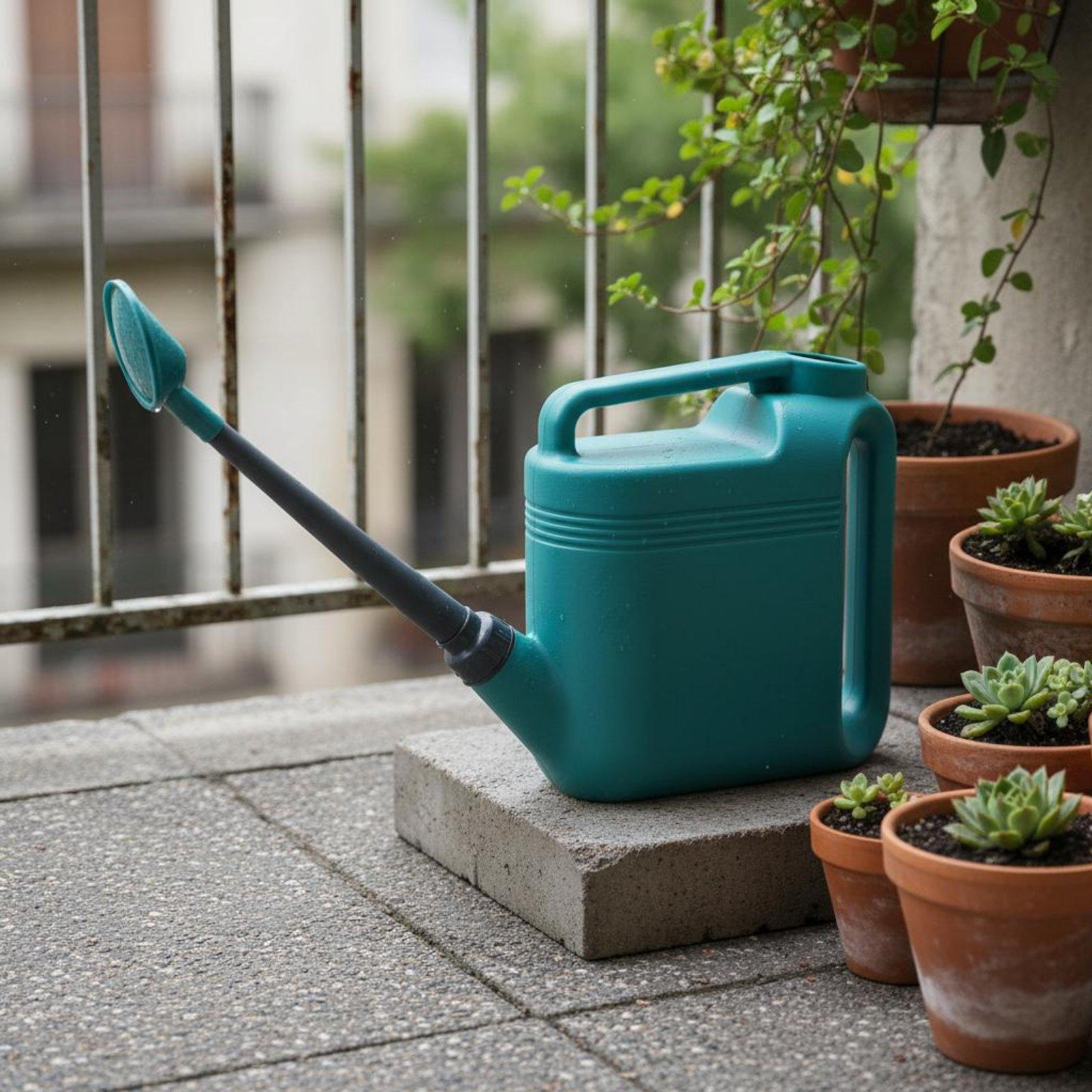 Long Spout Watering Can Detachable Nozzle Sprinkler Head Thickened Body Garden Waterer 5L