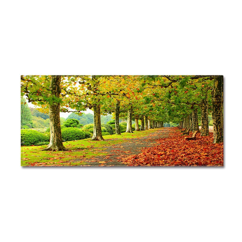 Scenic Door Mat Kitchen Dirt-Resistant Long Absorbent Non-Slip Foot Mat Bedroom Living Room Carpet Floor Mat