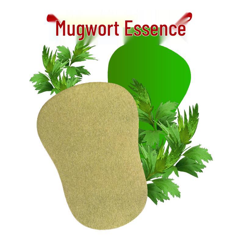 Pekin Płatki na stopy z bylicą: Naklejki do moksoterapii na podeszwy stóp, zestaw pudełkowy 16 sztuk do pielęgnacji zdrowotnej