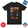 REA Halloween Kommer Aldrig Att Dö Läskig Höst Skräck Grafisk T-shirt Unisex Inspirerad