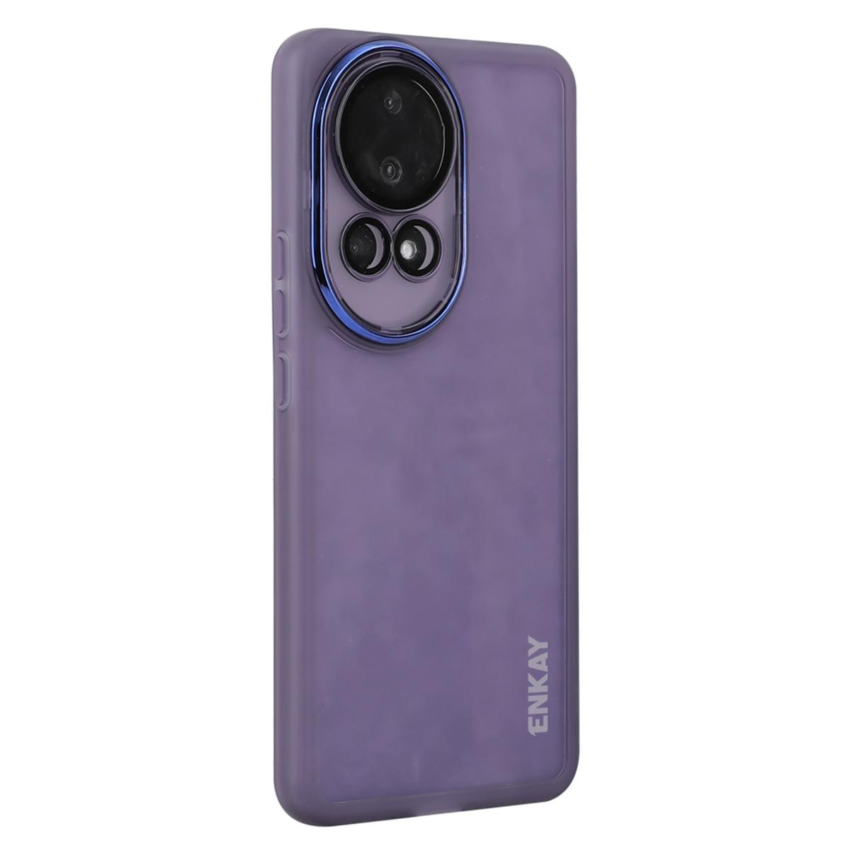 

ENKAY HAT PRINCE For Huawei nova 12 5G Case Matte TPU Phone Cover with Lens Film A