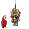 Medium and Large-sized Parrot Toys, Wooden Gnawing Strings, Tearing To Relieve Boredom, Whining Bird Toys, Birdcages, Decorative Parrot Supplies