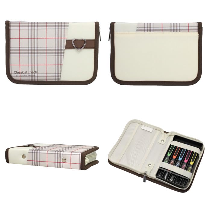 Yoshiharu Classical Check Carving Knife Set for Elementary School All Steel with Safety Girls, Guard, Right-Handed