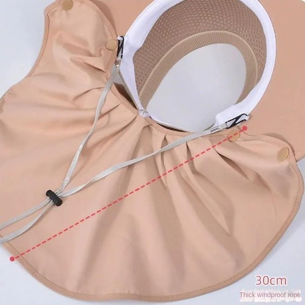 Large Bowknot Bucket Hat Breathable Visor Hat Casual Beach Sun Cap  Women