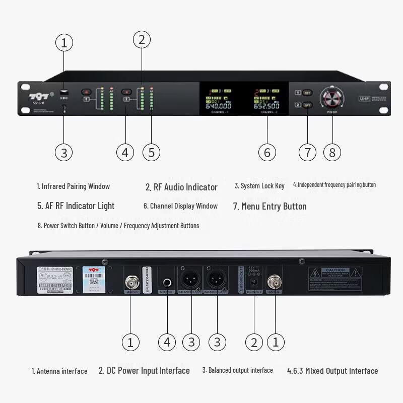 797audio SG812M Wireless Gooseneck Conference Microphone (CN Version)