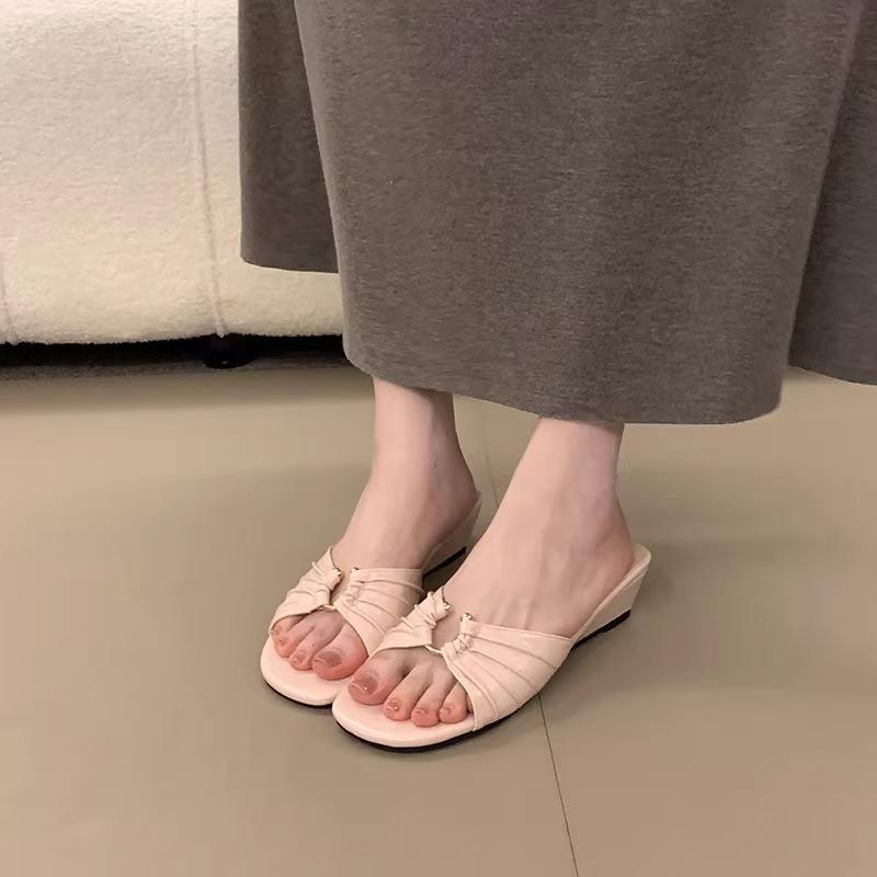 Slippers, Women s Shoes, New Style, Slippers, Sandals 35 телесный