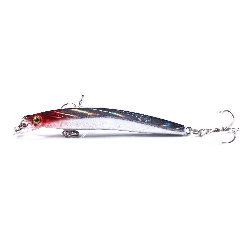 Short Tongue Board Minnow Lure8CM-5gBagged Gradient Fake Bait Short Tongue Board Mino