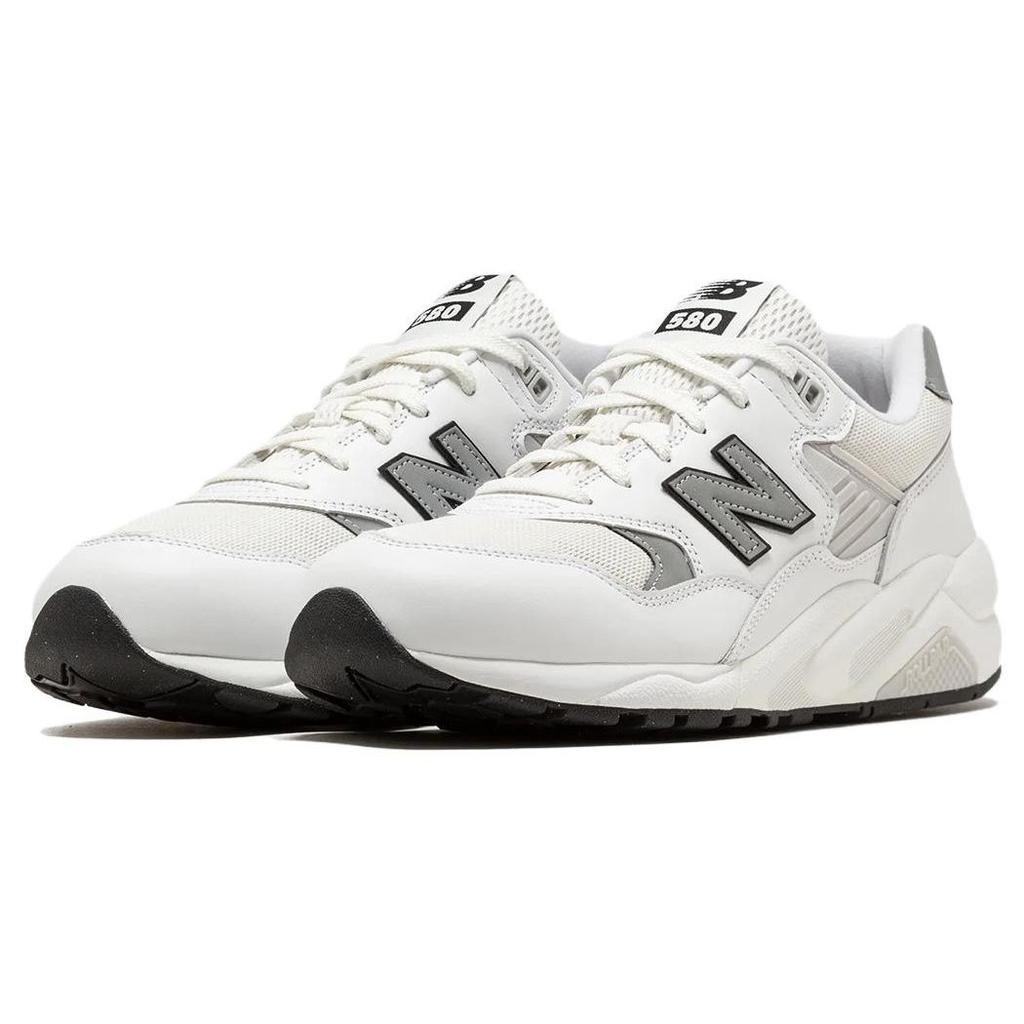 New Balance 580 White Silver Metallic Men Sneakers Sea-Salt MT580EC2