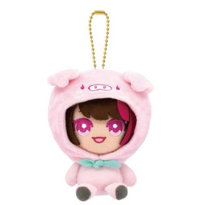 Bonbon TV Etchan Peluche Chibi Mascotte Seduta