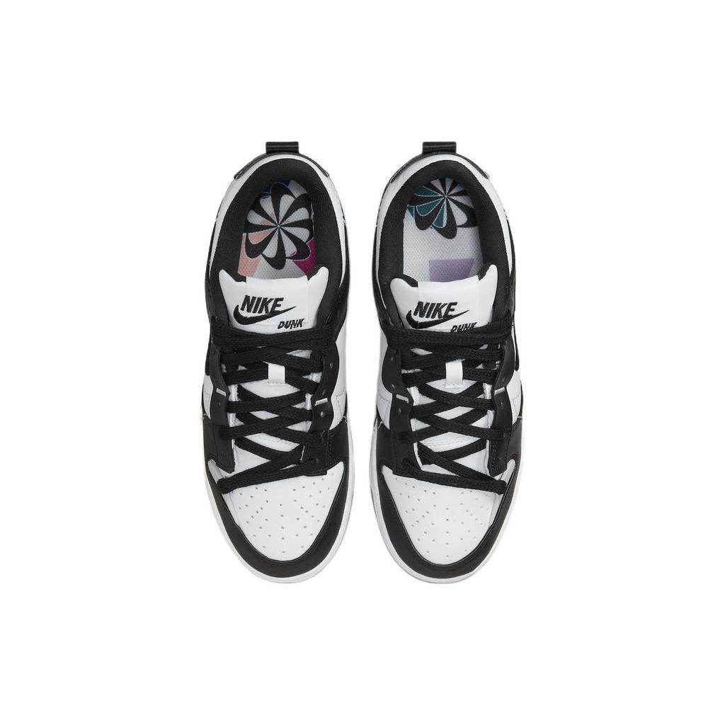 Nike Womens Dunk Low Disrupt 2 Panda Women Sneakers Black Pure-Platinum White DV4024-002