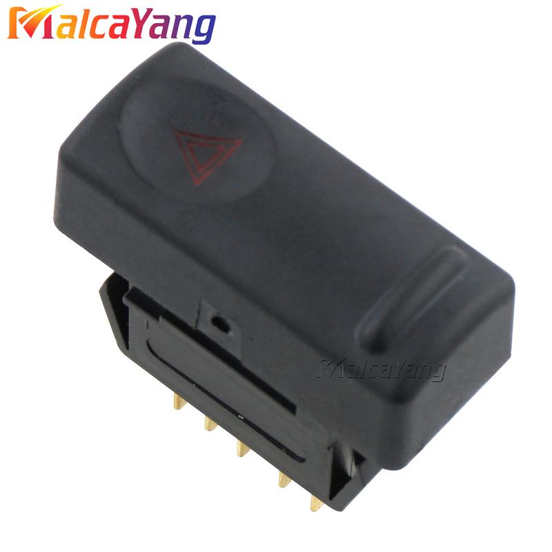 For Renault 19 II B C53 D53 L53 S53 853 1991-1995 7700817335 High Quality Electrical Hazard Warning Switch Button Car Accessorie