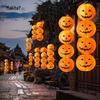 Glowing Pumpkin Lantern Halloween Decor for Doors, Shops, and Bars