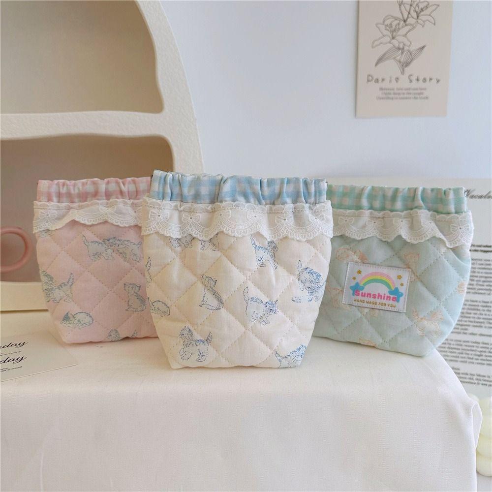 

Automatic Closing Shrapnel Bag Portable Cosmetic Bag New Mini Storage Bags