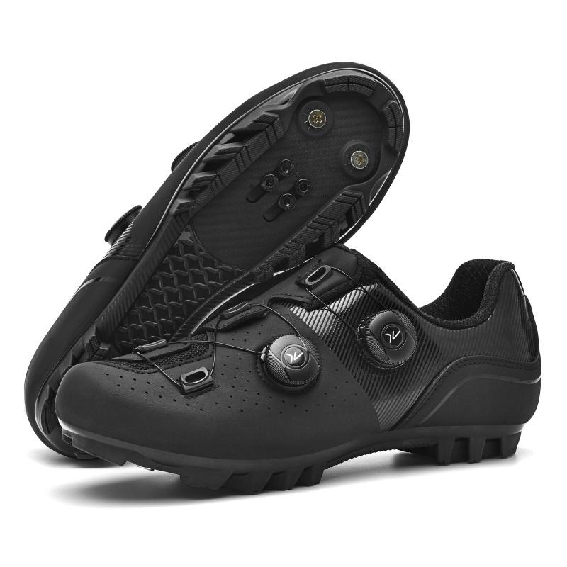 Professional Mtb Cycling Shoes Big Size 48 Spd Men Self-Locking Bicycle Road Bike Shoes Women Flat Cleats Mtb Biking Sneakers