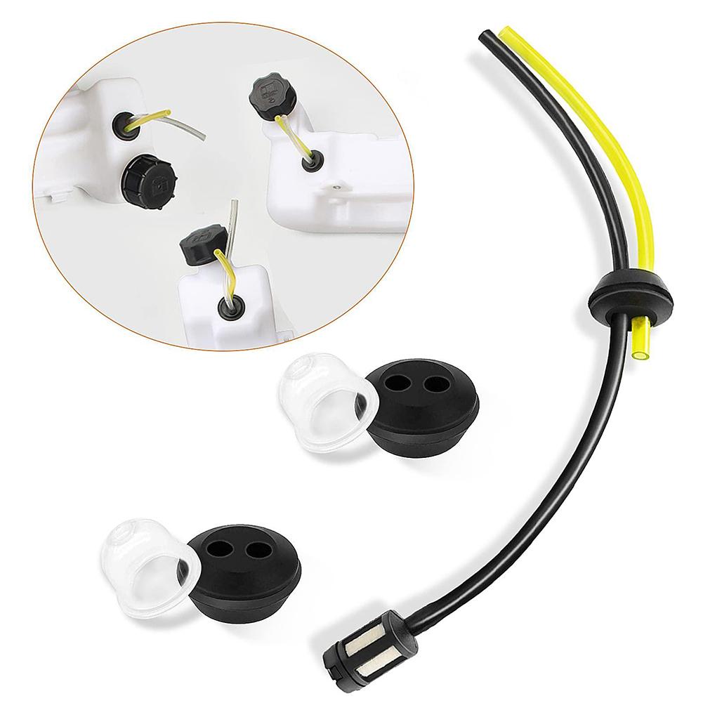 3PCS Fuel Pipe Grass Trimmer Fuel Line Gasket Fuel Filter Kit Lawn Mowers Fuel Lines Home Garden Chainsaw Parts Tool Accessories