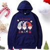 Merry Christmas  Claus Letter Print Hoodies