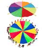 Kinder Spiel Fallschirm Oxford Stoff Kinder Regenbogen Outdoor Spiel Sport Übung