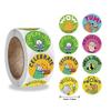 Wholesale  Animal Stickers Loved By Children Early Childhood Encourage Reward Brave Favorite Cute Adhesive Labels 100Pcs