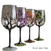 Seasons Glass Cup Four Seasons Tree Wine Glasses Red Wine Glass Goblet Champagne Cup Home Wedding Decoration