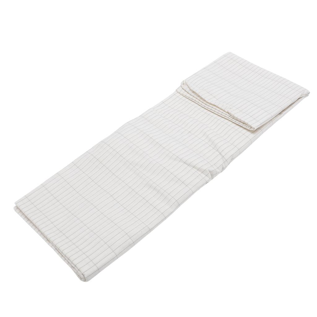 Grounding Bed Sheet Organic Cotton Silver Fiber Anti Static Earth Grounded Bed Sheet 153x203cm