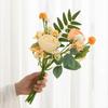 Artificial Flower Rose Bouquet For Wedding Decor Living Room Decoration, Wedding Hand Held Flower Simulation Rose Wedding Bouque