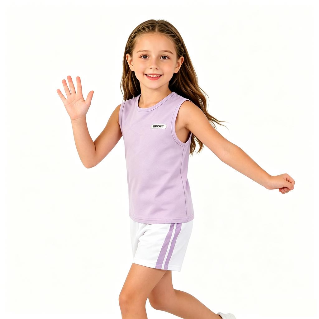 Kids Sport Quick-Dry Outfit Set for Boys and Girls Activewear