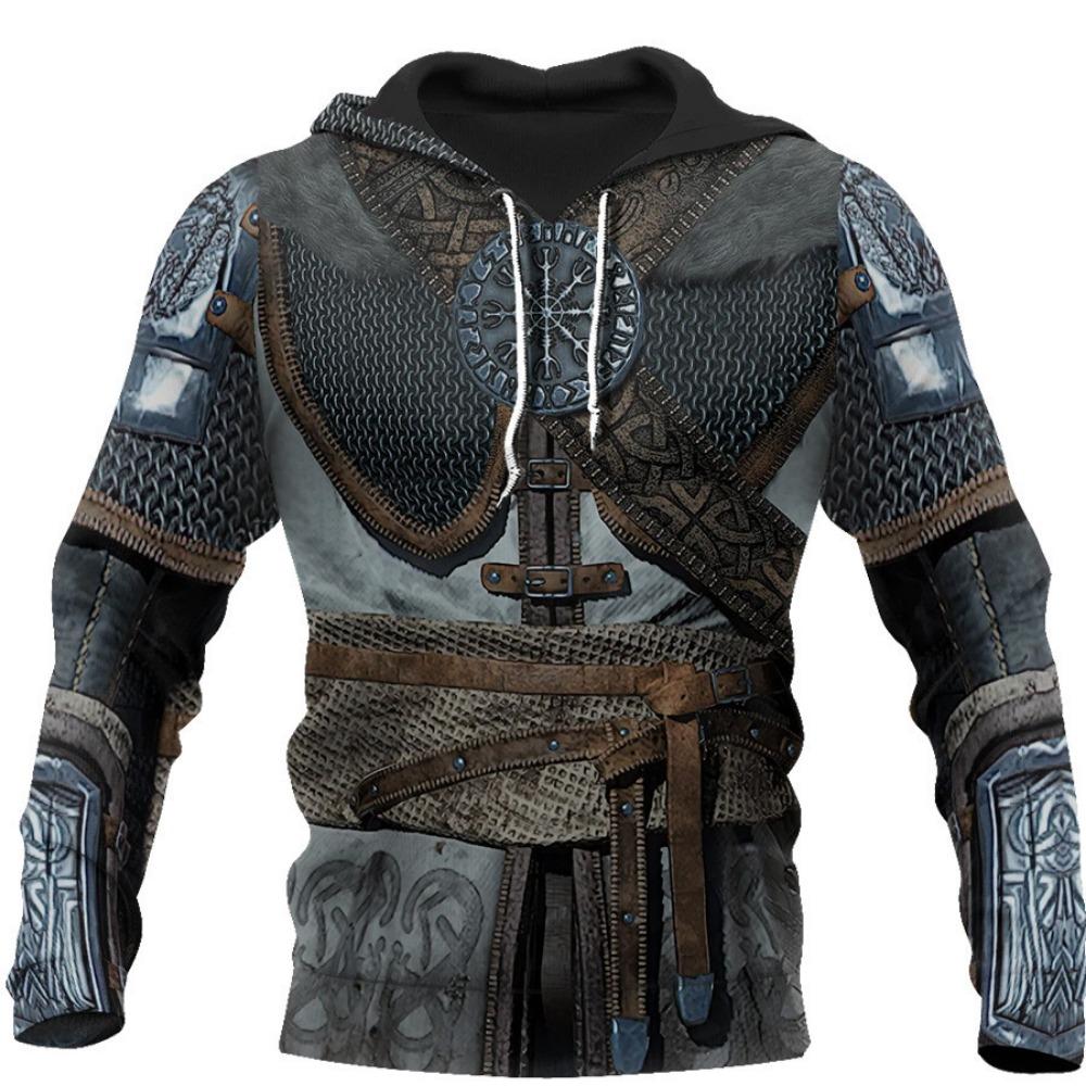 Cross Border Men's 3D Hooded Sweatshirt, Amazon Men's 3D Sweatshirt, Digital Printed Casual Loose Sweatshirt