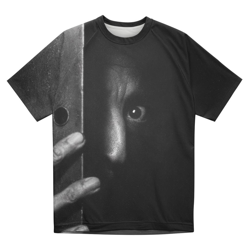 Herre Halloween Trykket Rund Hals Raglan Kort Ermet Topp T-skjorte