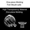 Aquarium Decoration Plant Cup Pot Acrylic Fish Tank Aquatic Plant Grow With Suction Holder Bloodworm Feeder Feeding Cup Accesory