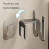 Space-saving Slippers Hanging Shelf Multifunctional Toilet Shoes Rack  Home Bedroom Storage Hook