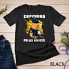 Mens Capybara Police Officer T-Shirt Unisex T-shirt