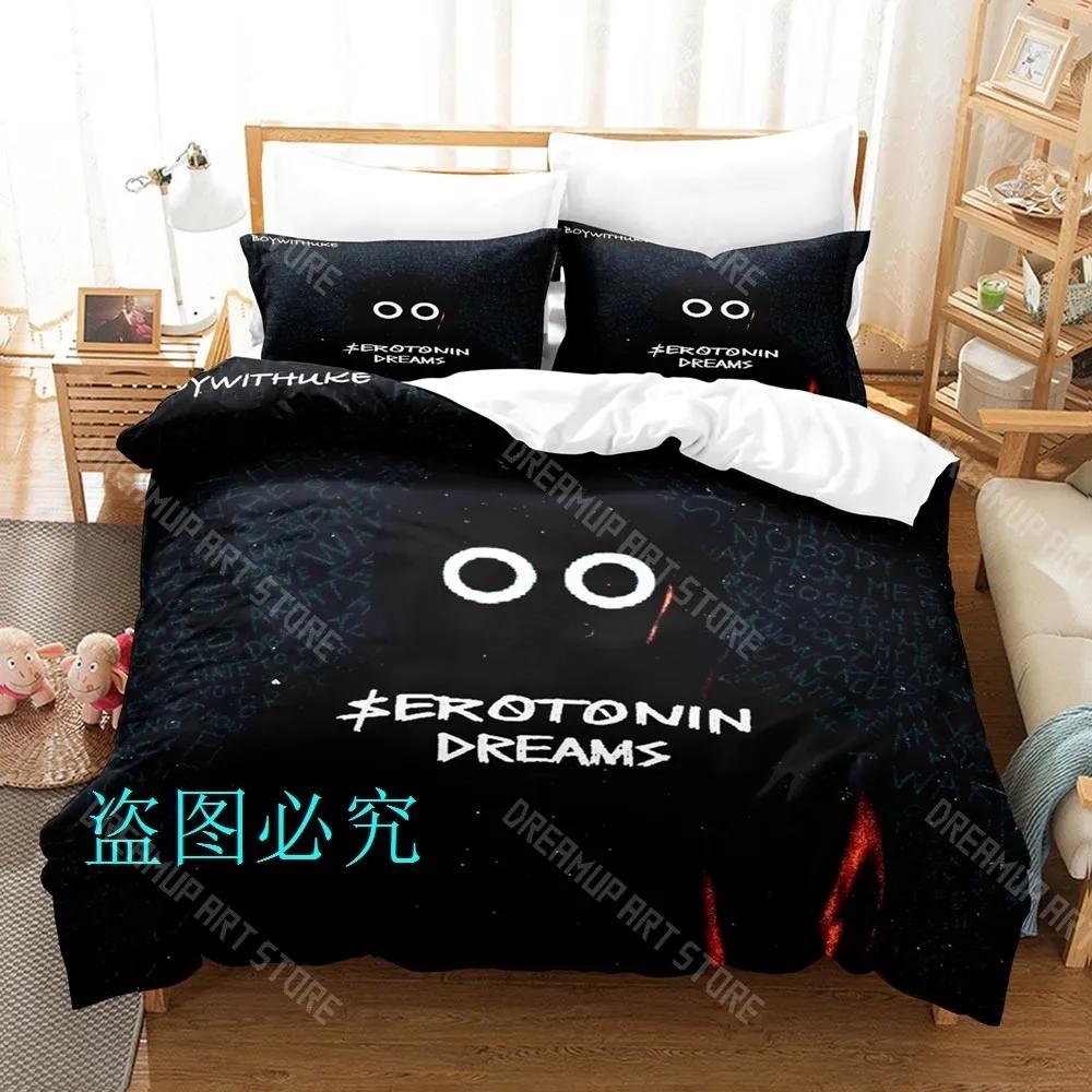 3D Print Boywithuke Burnout World Tour album Bedding Set Single Twin Full Queen King Size Bed Set Adult Kid Bedroom Duvetcover