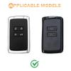 Car Key Case Cover For Renault Koleos Kadjar Captur Megane Talisman Espace ClioTPU Car Key Case Cover Fob Keychain 4 Buttons