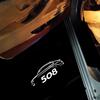 2Pcs LED Car Door Ghost Shadow Courtesy Lights For Peugeot 508 2010 2011 N 2012 2013 2014 2015 2016 Projector Emblem Accessories