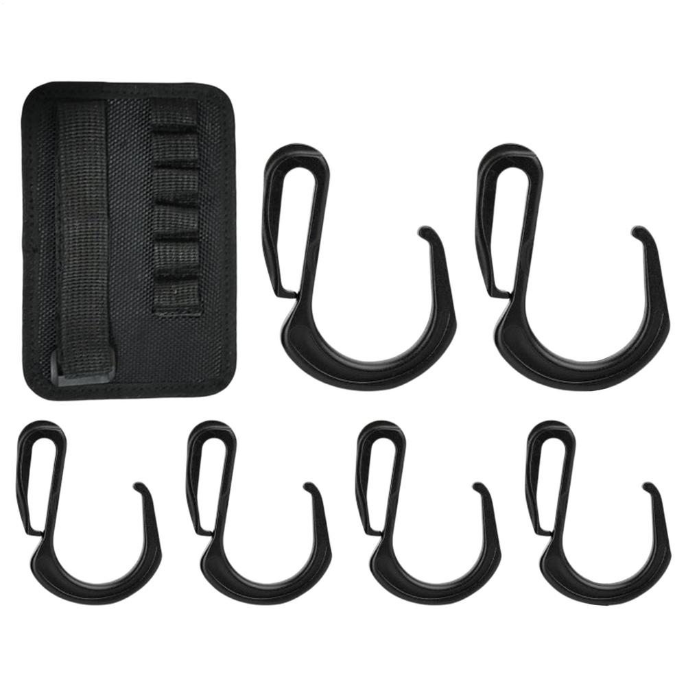 Крючок для пляжного зонта Набор крючков для подвешивания пляжного зонта с 6 крючками Держатель для подвешивания камеры, солнцезащитных очков, сумок на пляжный зонт