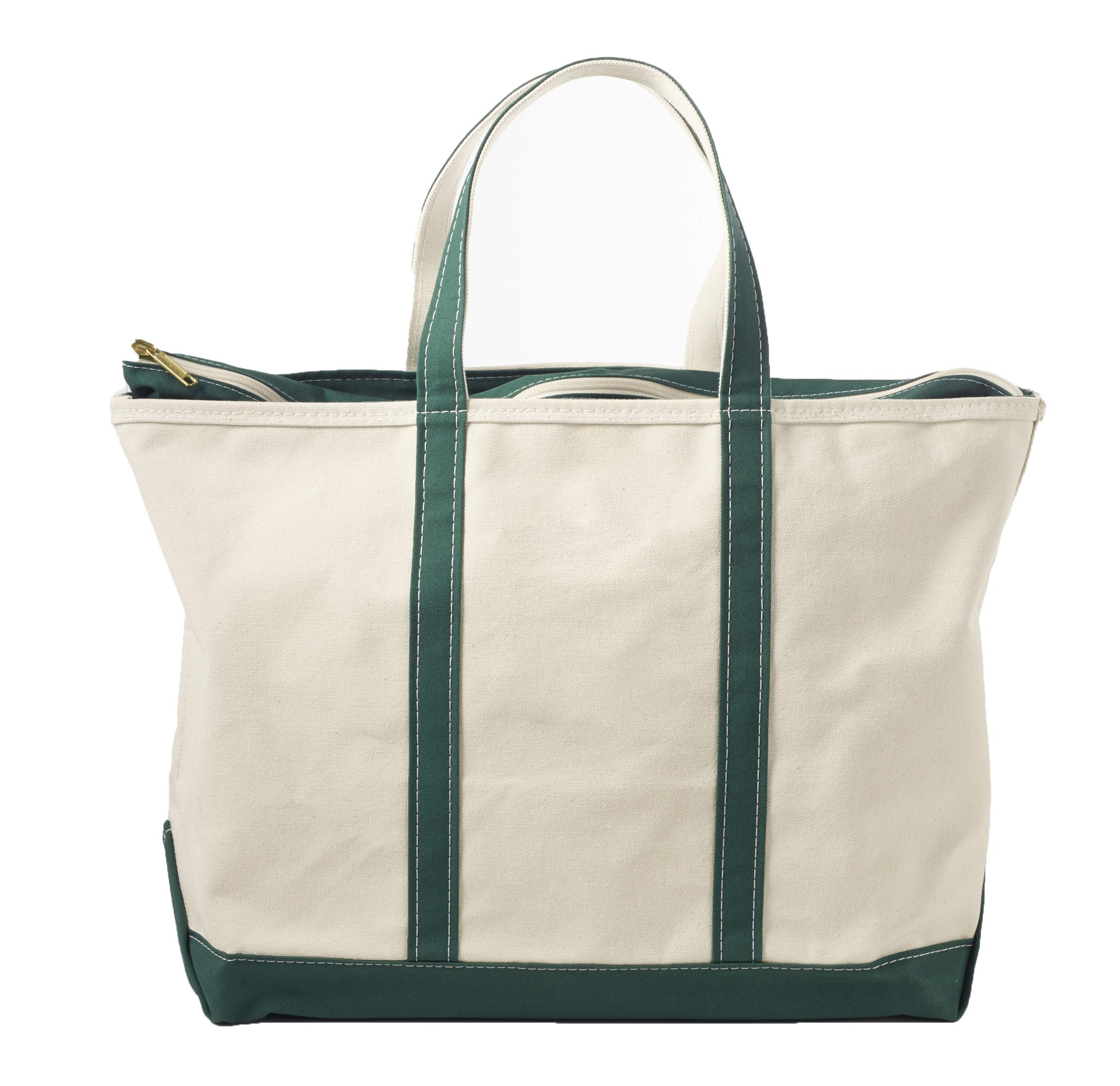 

Boat and Tote Bag Zip Top Large Canvas Dark Green 0YL5952001 [LLB]