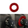 Red Carbon Fiber Ignition Circle  Cover Trim For Chevrolet Cruze 2009-2015