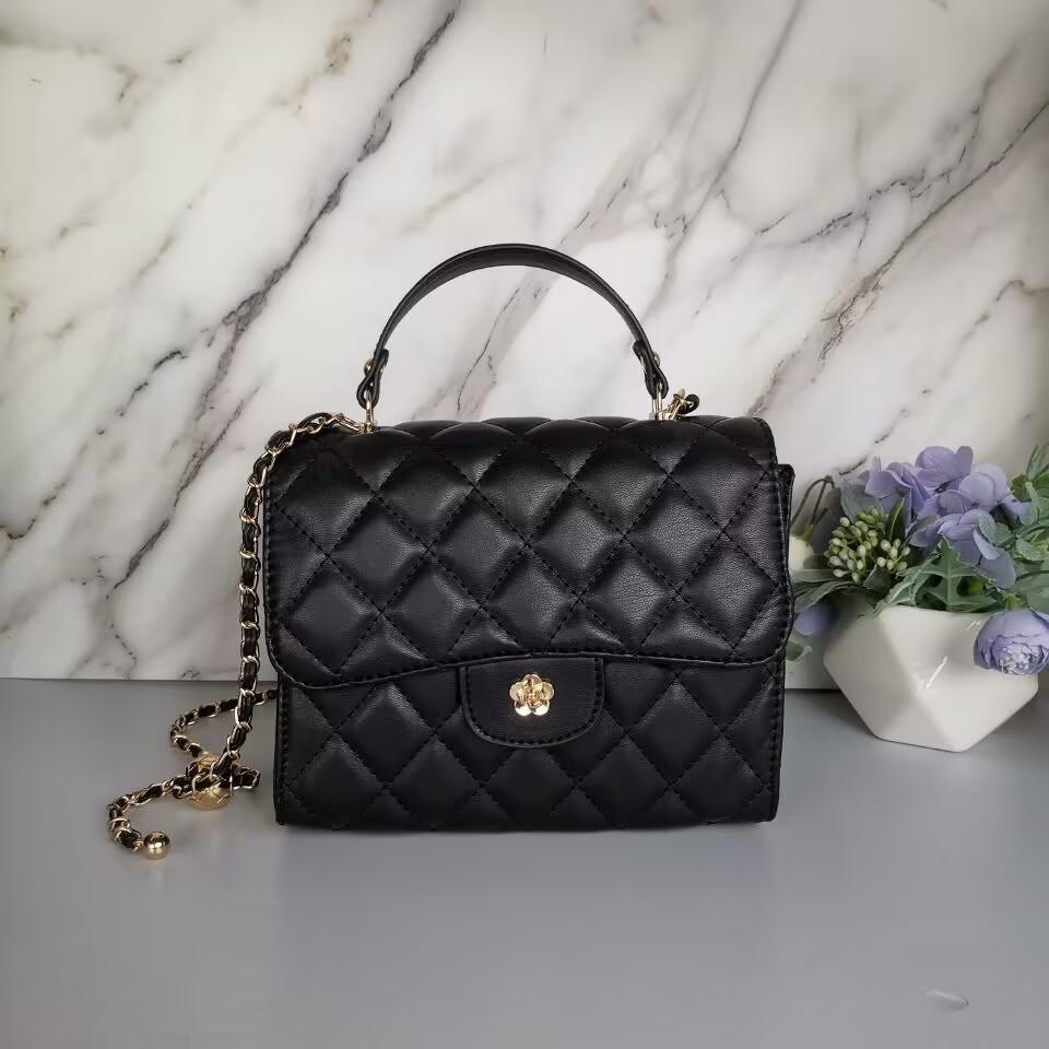 

Новые модные женские сумки через плечо, маленькие ароматные мини-сумки с ромбической решеткой и цепочкой, универсальные сумки через плечо для отдыха