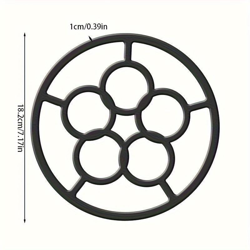Kitchen Gas Stove Stand, Universal Pot Holder Cooktop Rack Small Milk Pot Anti-slip Shelf