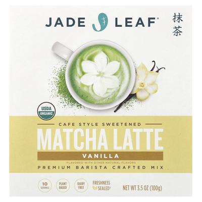 Jade Leaf Matcha, Matcha Latte, Vanilla, 100g (3.5oz)