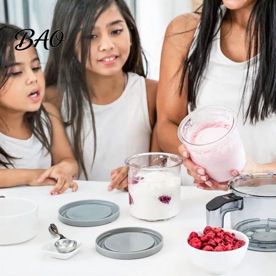 Kitchen Gadgets for Treats Ice Cream Pint Containers Ninja NC500, NC500C, NC501, NC501C Series, Food Grade Compatible with NC500 NC501 Series Plastic
