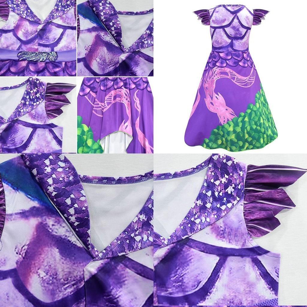 Elegant And Enchanting Descendants 3 Mal Cosplay Costume For Adult Girls Perfect For Halloween