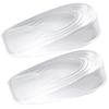 Pair 1~3cm Portable Invisible Soft Taller Height Increase Shoe Insoles Silicone Gel Heel Insert Pad
