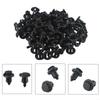 Nylon Bumper Retainer Clips Set Black Replacement Fastener Accessories