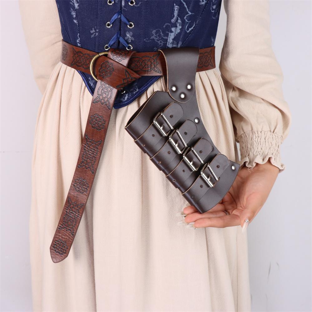 Medieval Sword Sheath Cutlass Warrior Retro Style Scabbard Holder Dagger Rapier Scabbard For Cosplay Stage Party Pirate Woman