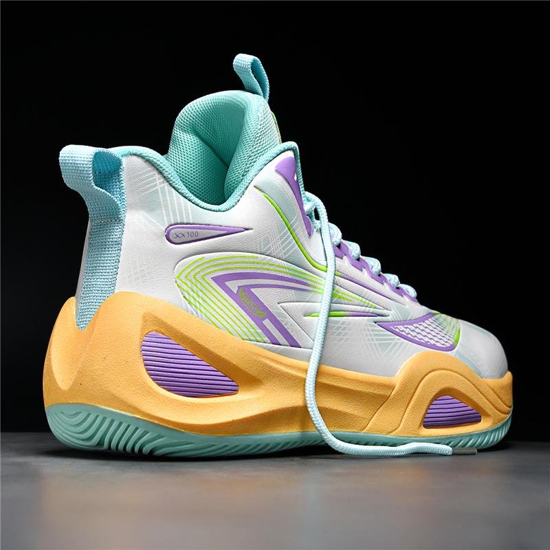 Men's Athletic Basketball Sneakers Breathable Cushiing N-Slip Wearable Gym Training Running Shoes for Men And Women