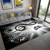 2025 New Treble Clef Carpet Rug for Living Room Bedroom Home Sofa Decoration,Kids Play Non-slip Floor Mat