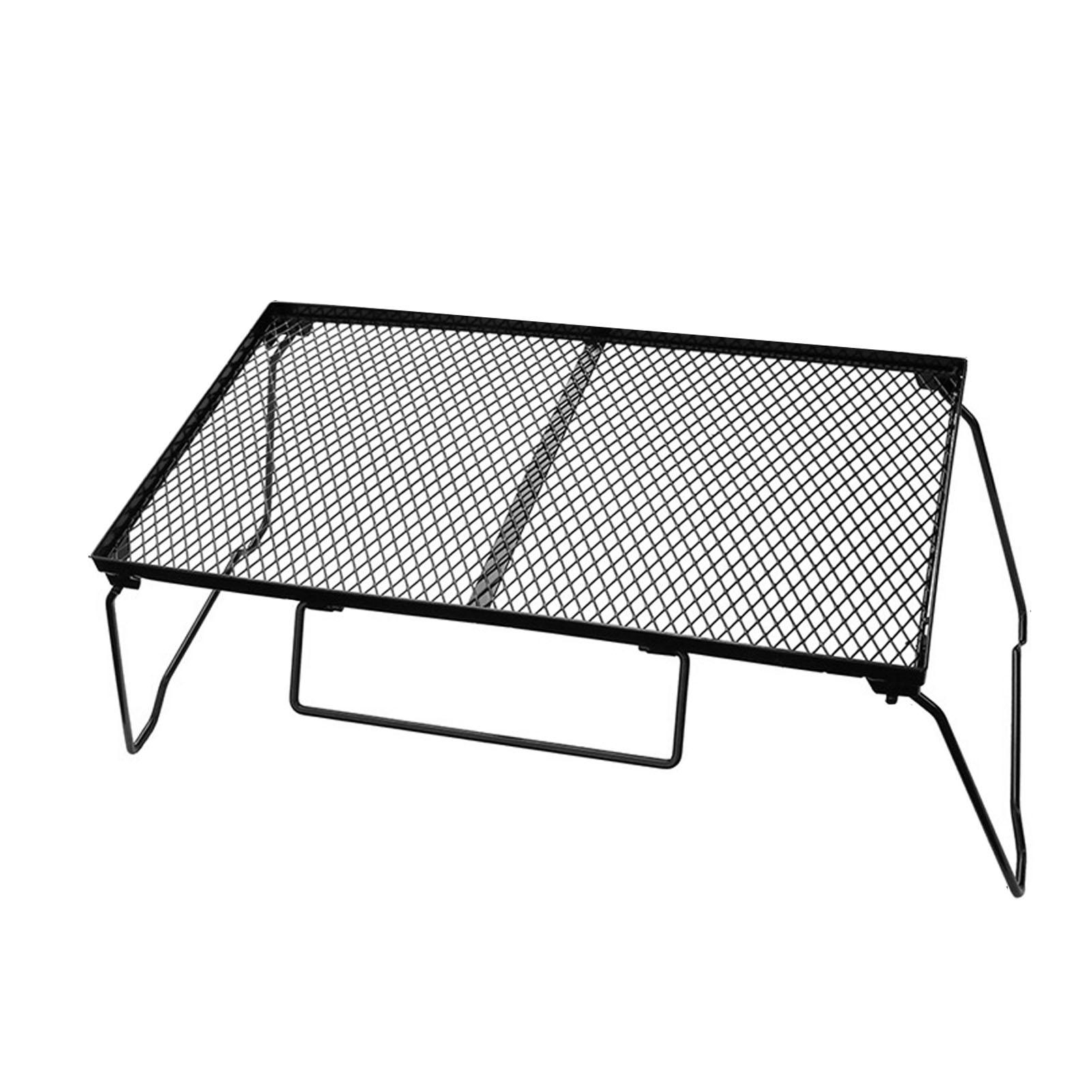 

Походный сетчатый стол складной портативный железный уличный стол-сетка для пикника, барбекю, вечеринки на заднем дворе
