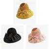 Summer Sun Protection Hat With Large Brim Foldable Wide Brim Cotton Sun Hat For Outdoor Activities