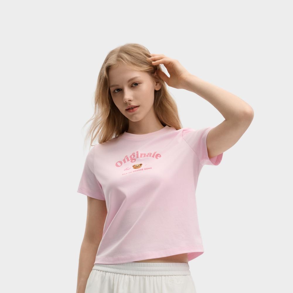 FILA Original Comfortable Skin-Friendly T-Shirt Women tops F11W639103FPK
